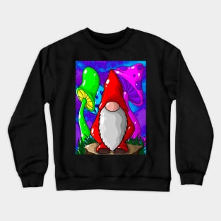 Mushroom Gnome Crewneck Sweatshirt